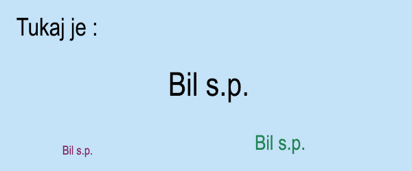 Bil s.p.